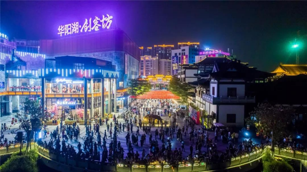 水乡委领导班子听取华阳湖项目专题汇报